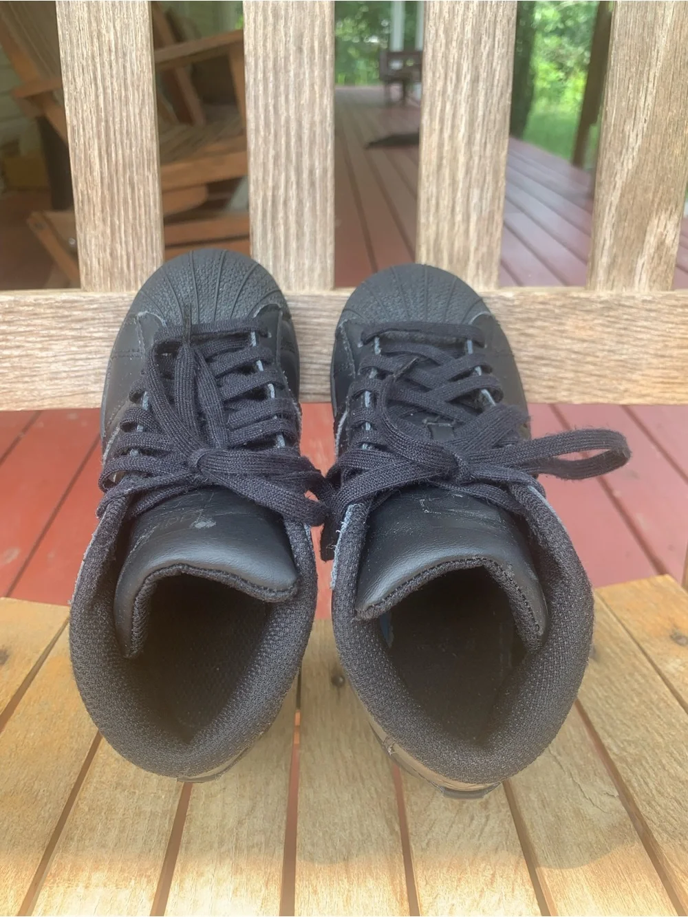 Kids Adidas Pro Model High Top Sneakers